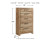 Ashley Hyanna Tan Brown Full Panel Storage Bed, Dresser, Mirror and Chest B100/12/B1050/84S/87/89/31/36/46