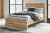 Ashley Hyanna Tan Brown Full Panel Storage Bed, Dresser, Mirror and Chest B100/12/B1050/84S/87/89/31/36/46