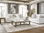 Hartside Frosted Sofa and Loveseat