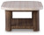Ashley Angel Island Beige Brown Outdoor Coffee Table