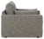 Benchcraft Dramatic Granite Chair and Ottoman