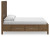 Ashley Cabalynn Light Brown King Panel Bed with Dresser and Nightstand B974/76/78/31/92