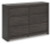 Ashley Parlayon Charcoal Queen Panel Storage Bed, Dresser and Nightstand