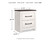 Ashley Gerridan White Gray Queen Panel Bed, Dresser, Mirror, Chest and 2 Nightstands