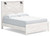 Ashley Gerridan White Gray Queen Panel Bed, Dresser, Mirror, Chest and 2 Nightstands
