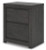 Ashley Parlayon Charcoal King Panel Storage Bed, Dresser and Nightstand
