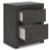 Ashley Parlayon Charcoal King Panel Bed, Dresser and Nightstand