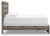 Ashley Urbanoore Brown Gray King Panel Bed, Dresser and Nightstand