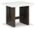 Ashley Burkhaus White Dark Brown Coffee Table with 2 End Tables