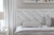 Ashley Cayboni Whitewash King Panel Bed, Dresser, Mirror, Chest and Nightstand