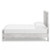 Ashley Cayboni Whitewash King Panel Bed with Mirrored Dresser and Nightstand