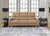 Ashley Mosswell Toffee Power Reclining Sofa