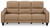Ashley Mosswell Toffee Power Reclining Sofa