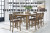 Broxtyn Light Brown Counter Height Dining Table and 2 Barstools and 2 Benches
