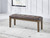 Ashley Broxtyn Light Brown 50" Dining Bench