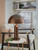 Ashley Wendfield Antique Gold Finish Table Lamp