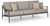 Ashley North Island Gray Outdoor Sofa with Cushion