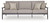 Ashley North Island Gray Outdoor Sofa with Cushion