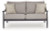 North Island Gray Outdoor Sofa and Loveseat
