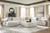 Ashley Stonecroft Manor Snowstone 6-Piece Sectional with Chaise 66004S15