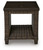 Ashley Drakes Beach Dark Brown Outdoor End Table