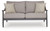 Ashley North Island Gray Outdoor Loveseat with Cushion