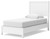 Ashley Binterglen White Twin Panel Bed, Dresser, Mirror and 2 Nightstands