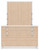 Ashley Binterglen White Full Panel Bed, Dresser, Mirror, Chest and Nightstand