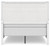 Ashley Binterglen White Full Panel Bed, Dresser, Mirror and Chest