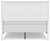 Ashley Binterglen White Queen Panel Bed and 2 Nightstands