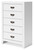 Ashley Binterglen White California King Panel Bed with Mirrored Dresser, Chest and 2 Nightstands