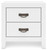 Ashley Binterglen White Nightstand