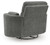 Ashley Moonrae Silver Swivel Power Glider Recliner
