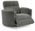 Ashley Moonrae Silver Swivel Power Glider Recliner
