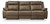 Ashley Max-Media Biscotti 3-Piece Power Sectional Reclining Sofa