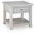 Ashley Robbinsdale Antique White End Table