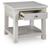 Ashley Robbinsdale Antique White End Table