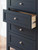 Ashley Landocken Brown Blue Chest of Drawers