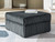 Ashley Midnight-Madness Chocolate Oversized Accent Ottoman