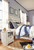 Ashley Bellaby Whitewash King Crossbuck Panel Bed