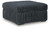 Ashley Midnight-Madness Gunmetal Oversized Accent Ottoman