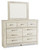 Ashley Bellaby Whitewash Dresser and Mirror