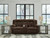 Ashley Greely Bend Steel Power Reclining Loveseat with Console
