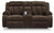 Ashley Greely Bend Steel Power Reclining Loveseat with Console