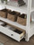 Ashley Robbinsdale Antique White 75" Bookcase