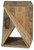 Ashley Zalemont Distressed Brown Accent Table