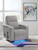 Ashley Landdin Pewter Power Glider Recliner with Audio System