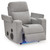 Ashley Landdin Pewter Power Glider Recliner with Audio System