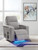 Ashley Landdin Pewter Power Glider Recliner with Audio System
