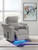 Ashley Landdin Pewter Power Glider Recliner with Audio System